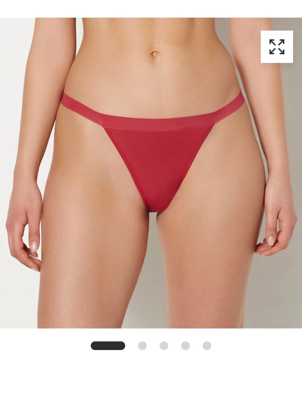 4 x la senza g-strings nwt see colors